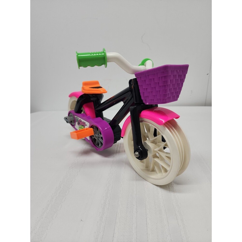 Vintage Kenner 1991 Stacy Two Wheeler Replacement Bike~Bike Only~ Neon Bike